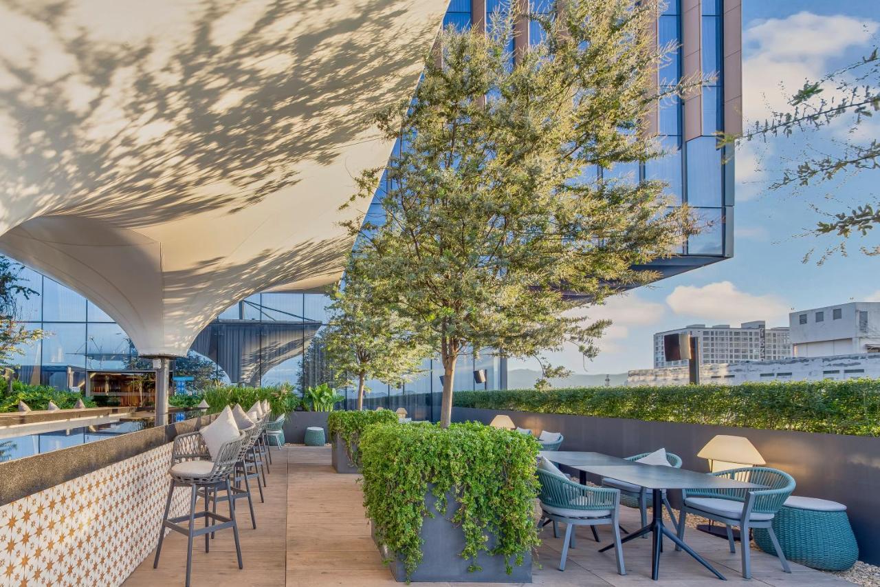 Fiesta Americana Viaducto Aeropuerto Μεξικό Εξωτερικό φωτογραφία The rooftop bar