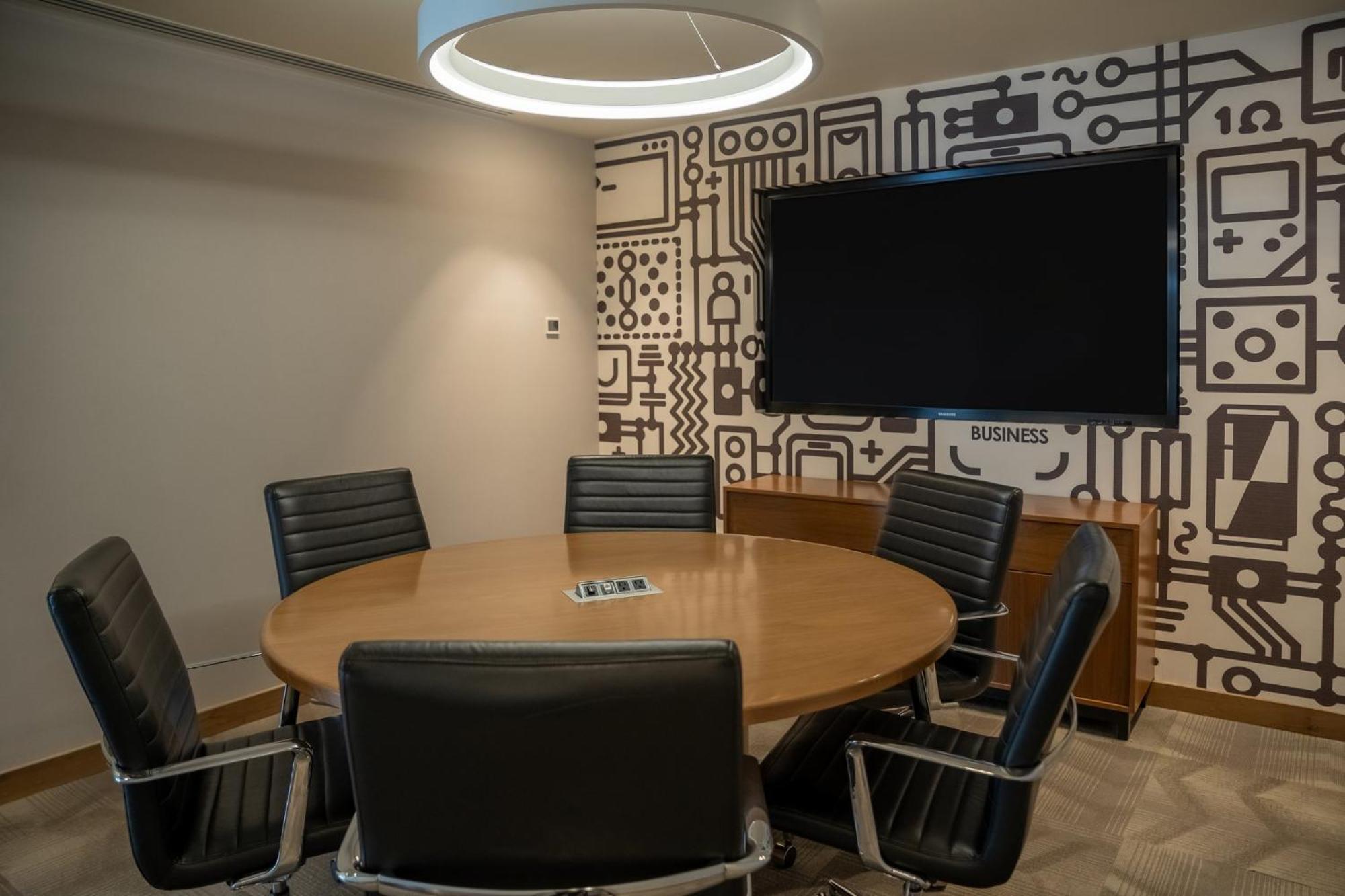 Fiesta Americana Viaducto Aeropuerto Μεξικό Εξωτερικό φωτογραφία A meeting room at the hotel