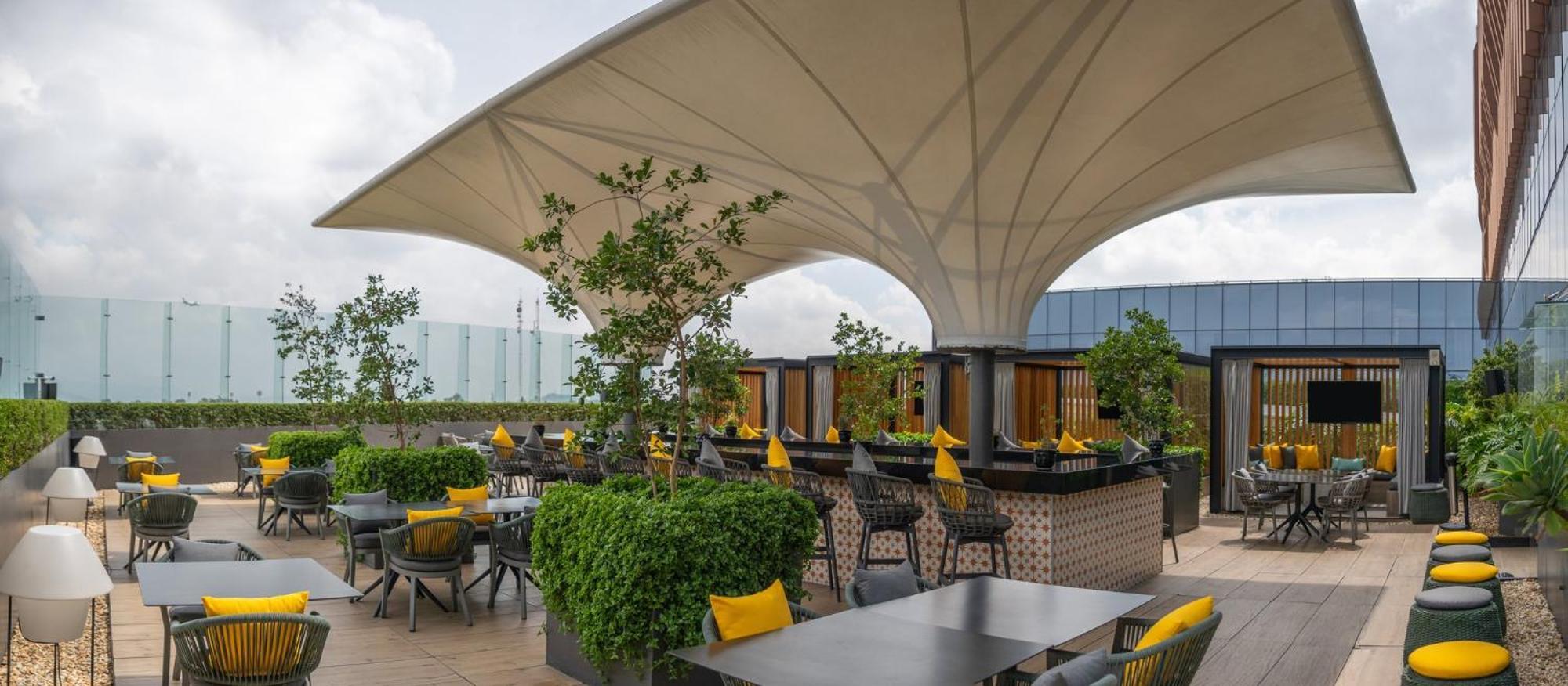 Fiesta Americana Viaducto Aeropuerto Μεξικό Εξωτερικό φωτογραφία The Sky Bar