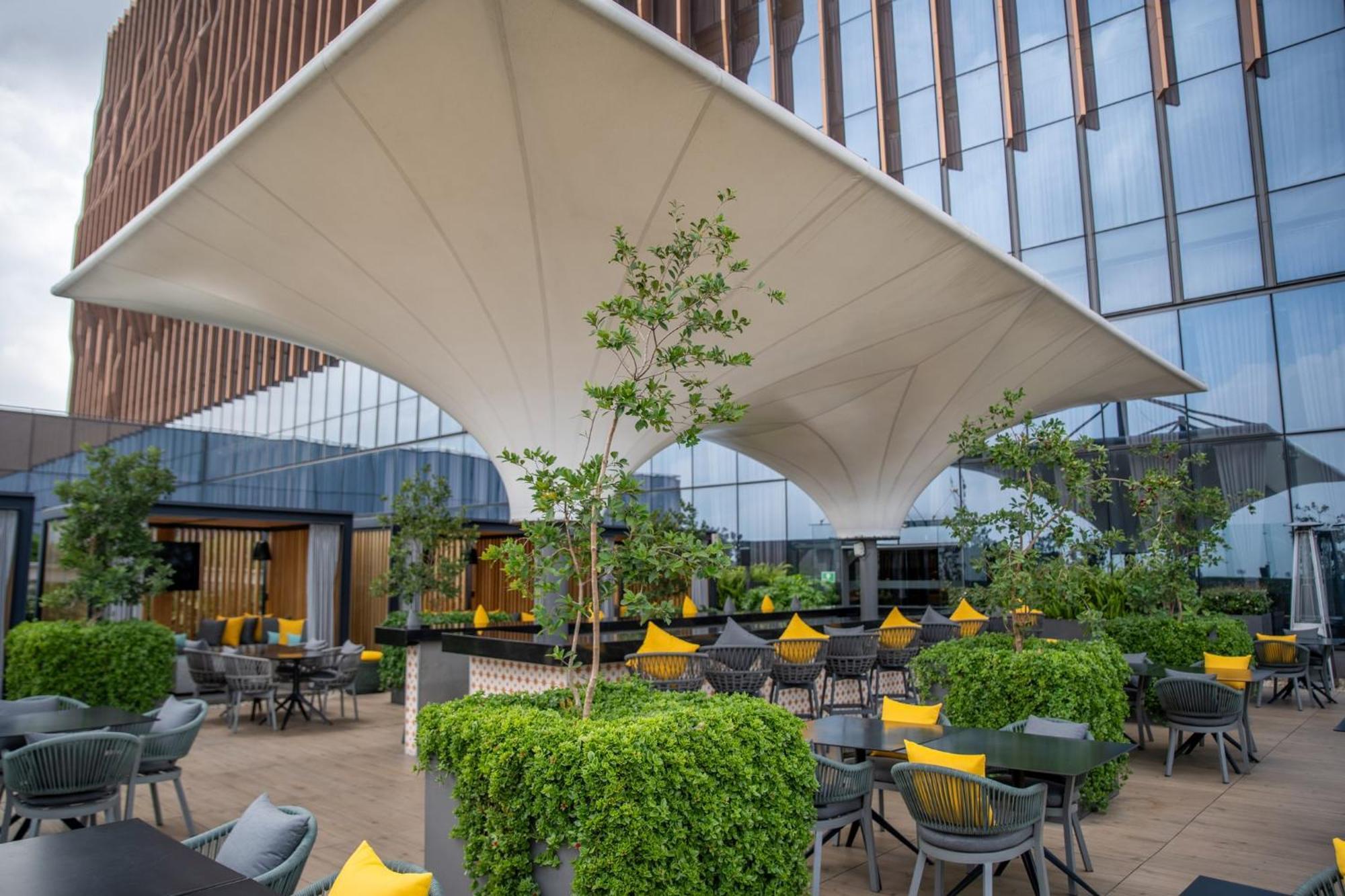 Fiesta Americana Viaducto Aeropuerto Μεξικό Εξωτερικό φωτογραφία The Sky Bar